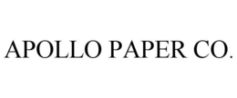 APOLLO PAPER CO. trademark