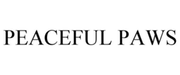 PEACEFUL PAWS trademark
