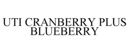 UTI CRANBERRY PLUS BLUEBERRY trademark