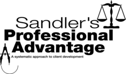 SANDLER'S PROFESSIONAL ADVANTAGE A SYSTEMATIC APPROACH TO CLIENT DEVELOPMENT trademark