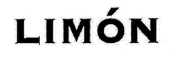LIMÓN trademark