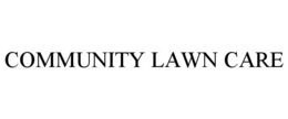 COMMUNITY LAWN CARE trademark