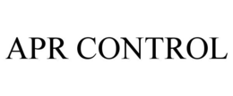 APR CONTROL trademark