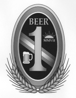 BEER 1 MMVII trademark