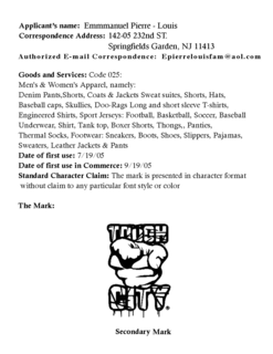 TOUGH CITY trademark