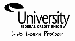 UNIVERSITY FEDERAL CREDIT UNION LIVE LEARN PROSPER trademark