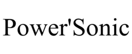 POWER'SONIC trademark