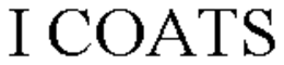 I COATS trademark