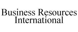 BUSINESS RESOURCES INTERNATIONAL trademark
