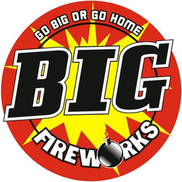 GO BIG OR GO HOME BIG FIREWORKS trademark