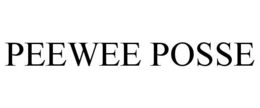 PEEWEE POSSE trademark