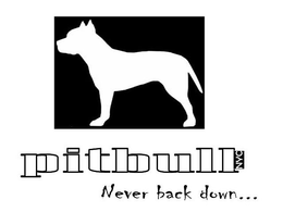 PITBULL NYC NEVER BACK DOWN... trademark
