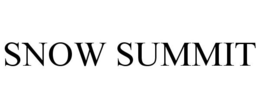 SNOW SUMMIT trademark