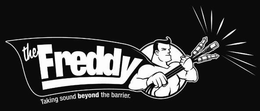 THE FREDDY TAKING SOUND BEYOND THE BARRIER. trademark