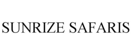 SUNRIZE SAFARIS trademark