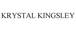 KRYSTAL KINGSLEY trademark