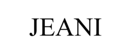 JEANI trademark