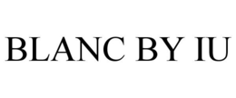 BLANC BY IU trademark