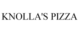 KNOLLA'S PIZZA trademark
