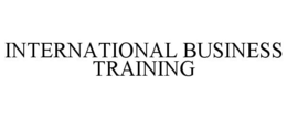 INTERNATIONAL BUSINESS TRAINING trademark