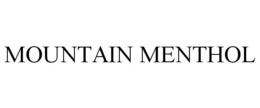 MOUNTAIN MENTHOL trademark