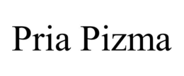 PRIA PIZMA trademark