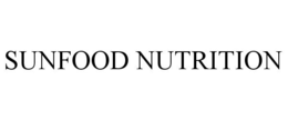 SUNFOOD NUTRITION trademark