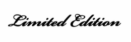 LIMITED EDITION trademark
