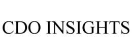 CDO INSIGHTS trademark