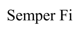 SEMPER FI trademark