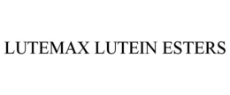 LUTEMAX LUTEIN ESTERS trademark