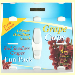 GRAPE CUPS A BETTER HEALTHIER SNACK RED SEEDLESS GRAPES FUN PACK FRESH GRAMES 6PK GRAPE CUPS trademark