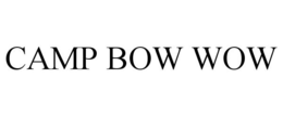 CAMP BOW WOW trademark