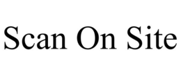 SCAN ON SITE trademark
