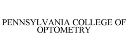 PENNSYLVANIA COLLEGE OF OPTOMETRY trademark