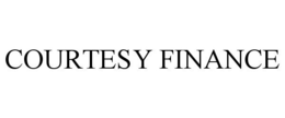 COURTESY FINANCE trademark