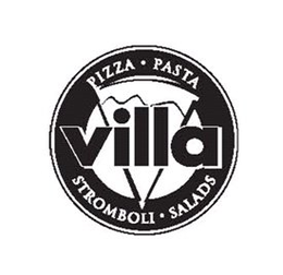 VILLA PIZZA · PASTA STROMBOLI · SALADS trademark