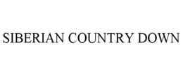 SIBERIAN COUNTRY DOWN trademark