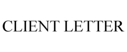 CLIENT LETTER trademark