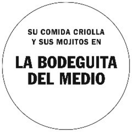 SU COMIDA CRIOLLA Y SUS MOJITOS EN LA BODEGUITA DEL MEDIO trademark