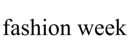 FASHION WEEK trademark