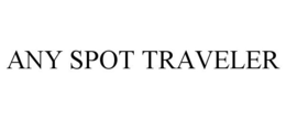 ANY SPOT TRAVELER trademark