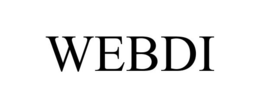 WEBDI trademark