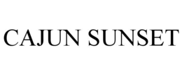 CAJUN SUNSET trademark