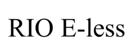 RIO E-LESS trademark