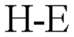 H-E trademark