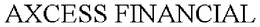 AXCESS FINANCIAL trademark