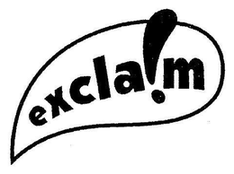 EXCLA!M trademark