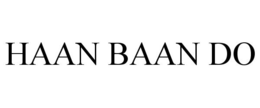 HAAN BAAN DO trademark