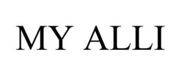 MY ALLI trademark